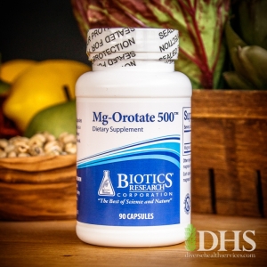 Mg-Orotate 500 90C (Biotics) - Special Order Item