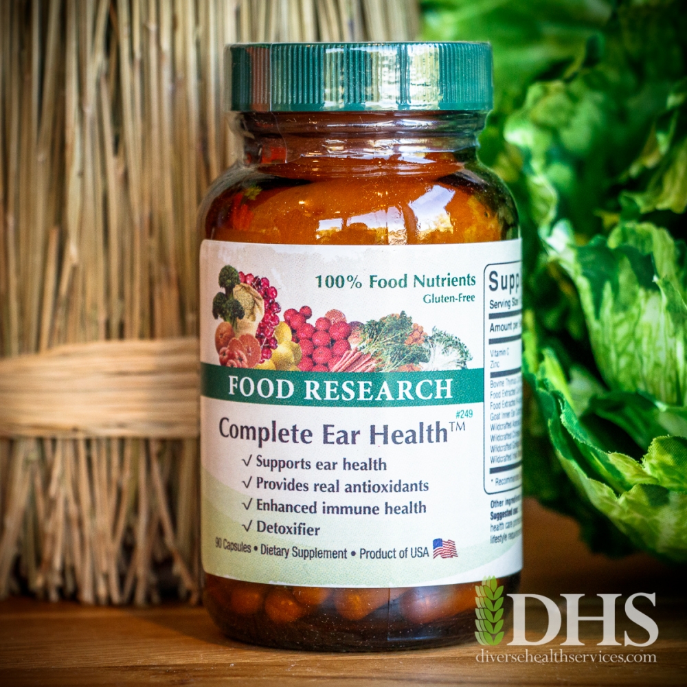 Complete Ear Health 90T - Food Research Supplements from Diverse Health