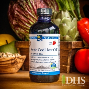 Arctic Cod Liver Oil 8 oz. (Strawberry)